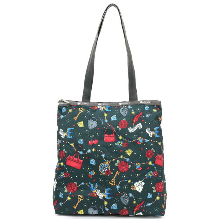 レスポートサック トートバッグ レディース LeSportsac 3531 EASY MAGAZINE TOTE E465 KEEPSAKE MEMORY