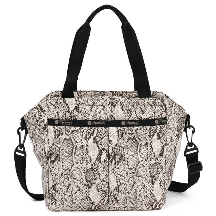 レスポートサック ショルダーバッグ レディース LeSportsac 3801 SMALL EVER TOTE U275 CLASSIC PYTHON IVORY