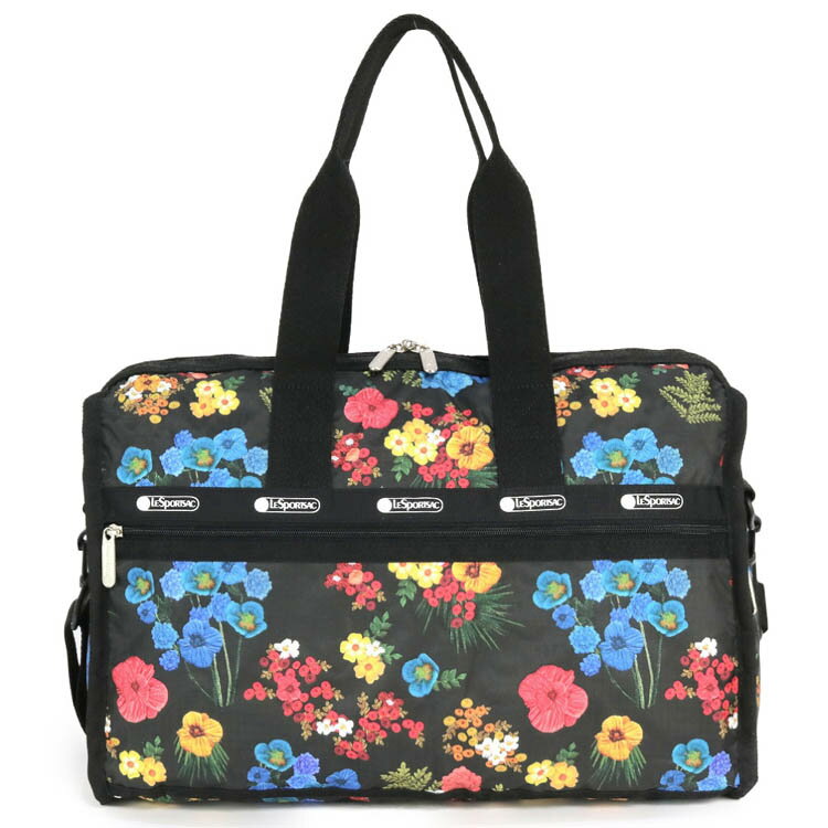 ボストンバッグ [28H限定P5倍 6/4 20時から]レスポートサック ボストンバッグ レディース LeSportsac 4318 DELUXE MED WEEKENDER E477 FORGET ME NOT