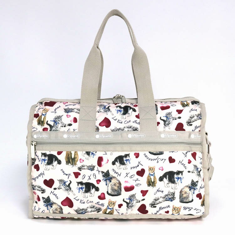 ボストンバッグ レスポートサック ボストンバッグ レディース LeSportsac 4318 DELUXE MED WEEKENDER E479 AMOUR HEART