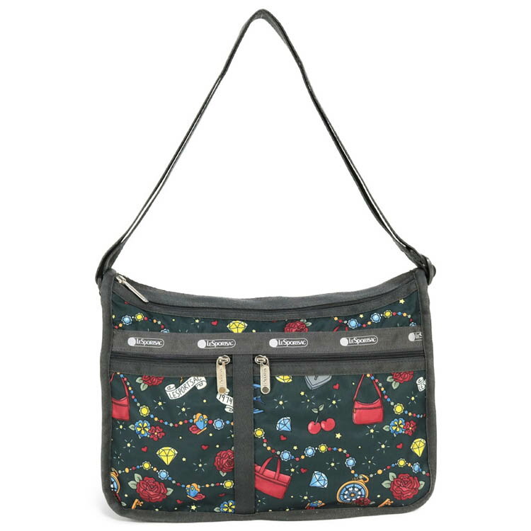 レスポートサック ショルダーバッグ レディース LeSportsac 7507 DELUXE EVERYDAY BAG E465 KEEPSAKE MEMORY