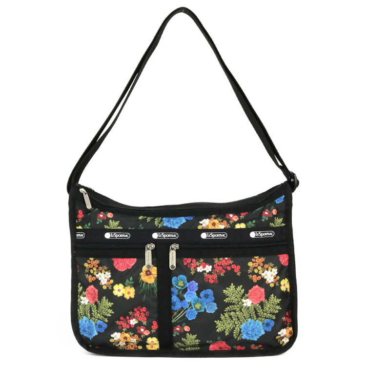 レスポートサック ショルダーバッグ レディース LeSportsac 7507 DELUXE EVERYDAY BAG E477 FORGET ME NOT