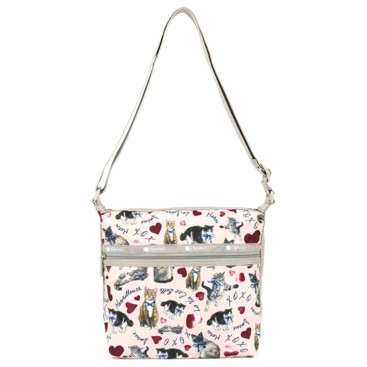 レスポートサック ショルダーバッグ レディース LeSportsac 3709 SMALL HOBO E479 AMOUR HEART