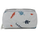 [割引クーポン]LeSportsac レスポートサック ポーチ 6511 RECTANGULAR COSMETIC E733 FALLING LEAVES EMBROIDERY