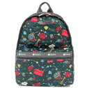 [割引クーポン]LeSportsac レスポートサック リュックサック 7812 BASIC BACKPACK E465 KEEPSAKE MEMORY