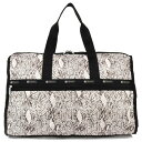 ボストンバッグ [割引クーポン]LeSportsac レスポートサック ボストンバッグ 4319 DELUXE LG WEEKENDER U275 CLASSIC PYTHON IVORY