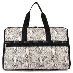 [割引クーポン]LeSportsac レスポートサック ボストンバッグ 4319 DELUXE LG WEEKENDER U275 CLASSIC PYTHON IVORY