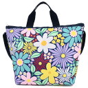 [割引クーポン]LeSportsac レスポートサック トートバッグ 4360 DELUXE EASY CARRY TOTE E877 FLOWER POP