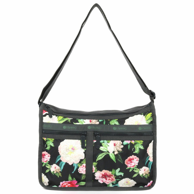 レスポートサック ショルダーバッグ レディース LeSportsac 7507 DELUXE EVERYDAY BAG E816 PEONY PETALS