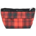 [N[|]LeSportsac X|[gTbN |[` 2724 SMALL SLOAN COSMETIC E944 RED TARTAN