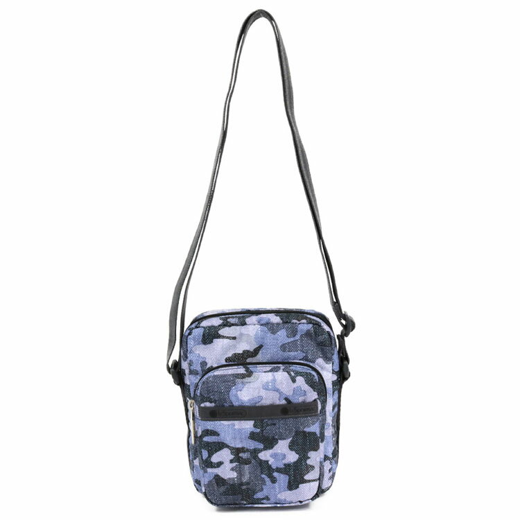 レスポートサック ショルダーバッグ レディース LeSportsac 3377 CHARLIE CROSSBODY F545 CAMO CANVAS INDIGO