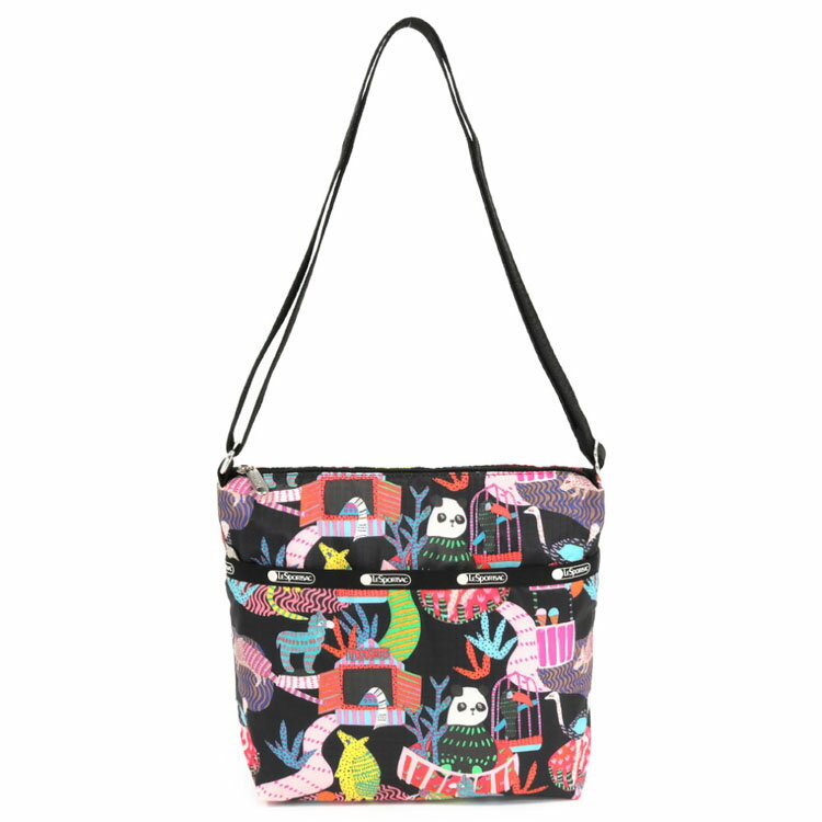 レスポートサック ショルダーバッグ レディース LeSportsac 7562 SMALL CLEO CROSSBODY HOBO F567 MIDNIGHT MENAGERIE