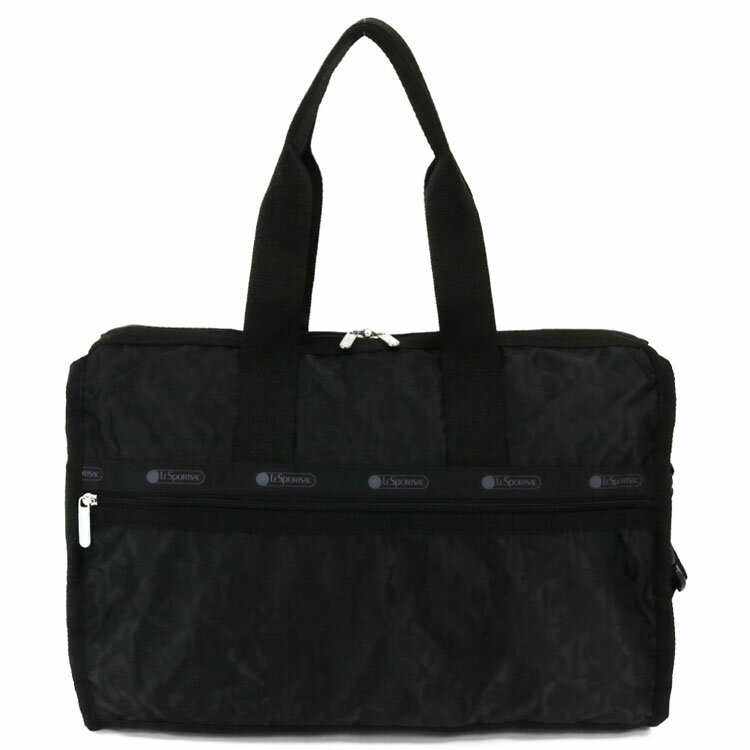 ボストンバッグ レスポートサック ボストンバッグ レディース LeSportsac 4318 DELUXE MED WEEKENDER E845 MONOGRAM JACQUARD BLACK