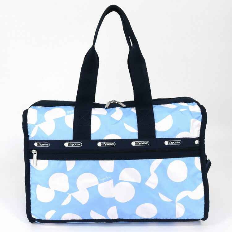 ボストンバッグ レスポートサック ボストンバッグ レディース LeSportsac 4318 DELUXE MED WEEKENDER E878 GEOMETRIC SKY