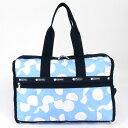 ボストンバッグ LeSportsac レスポートサック ボストンバッグ 4318 DELUXE MED WEEKENDER E878 GEOMETRIC SKY