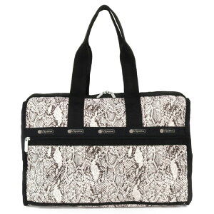 LeSportsac 쥹ݡȥå ܥȥХå 4318 DELUXE MED WEEKENDER U275 CLASSIC PYTHON IVORY