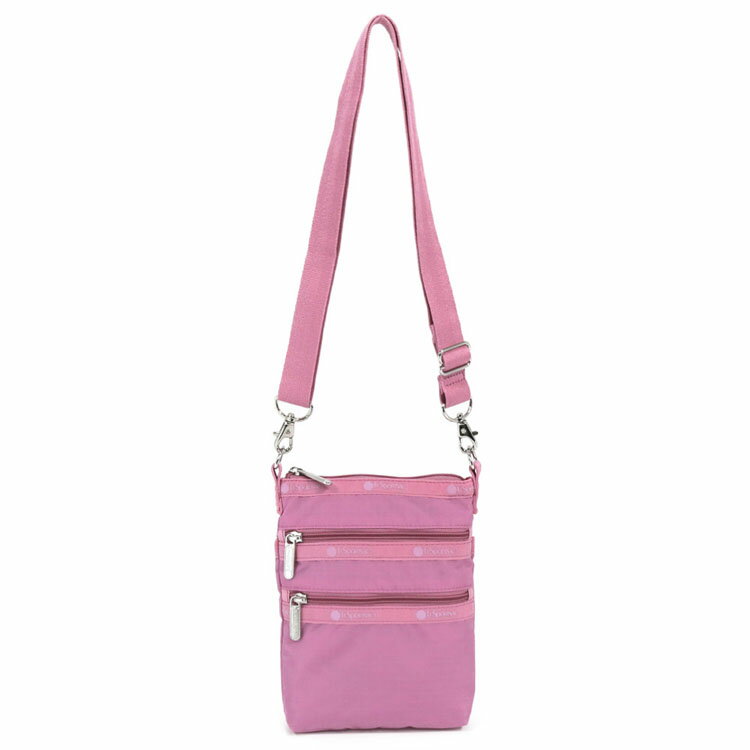 レスポートサック ショルダーバッグ レディース LeSportsac 4007 3 ZIP CROSSBODY C442 CASHMERE ROSE