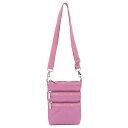 LeSportsac X|[gTbN V_[obO 4007 3 ZIP CROSSBODY C442 CASHMERE ROSE