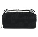 LeSportsac レスポートサック ポーチ 6511 RECTANGULAR COSMETIC E946 SUMMIT JACQUARD BLACK