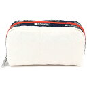 LeSportsac レスポートサック ポーチ 6511 RECTANGULAR COSMETIC E950 SWEATER QUILTING IVORY