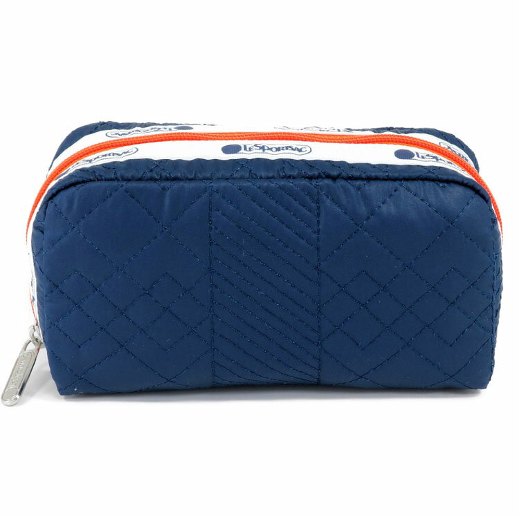 レスポートサック ポーチ レディース LeSportsac 6511 RECTANGULAR COSMETIC E968 SWEATER QUILTING NAVY