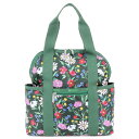 レスポートサック リュックサック レディース LeSportsac 2442 DOUBLE TROUBLE BACKPACK E984 WATERCOLOR GARDEN