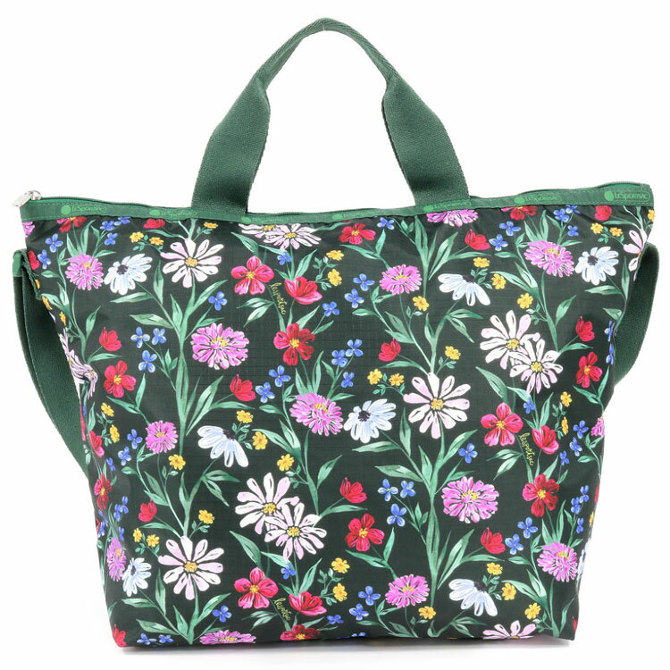 レスポートサック トートバッグ レディース LeSportsac 4360 DELUXE EASY CARRY TOTE E984 WATERCOLOR GARDEN