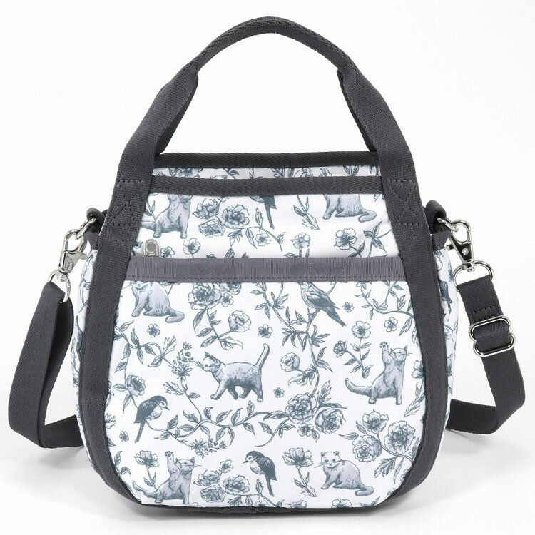 ショルダーバッグ レスポートサック ショルダーバッグ レディース LeSportsac 8056 SMALL JENNI E975 FLORAL BIRDS AND CATS