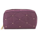 LeSportsac レスポートサック ポーチ 6511 RECTANGULAR COSMETIC HB73 WINE QUILT STUDS