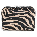 LeSportsac レスポートサック ポーチ 7121 EXTRA LARGE RECTANGULAR COSMETIC HC94 RAFFIA ZEBRA
