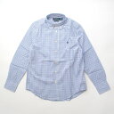 割引クーポン ポロ ラルフローレン チェックシャツ 長袖シャツ ボーイズ ボタンダウン POLO RALPH LAUREN 323723041