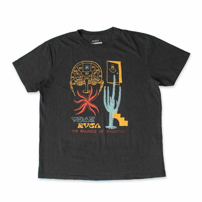 ルーカ/RVCA ドリームスケープ Tシャツ 半袖 レギュラーフィット ヴィンテージ加工 DREAMSCAPE AVYZT01288 SS