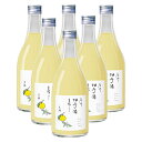 若鶴 庄川柚子酒 生搾り 500ml×6本セット