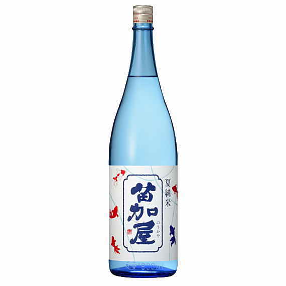 苗加屋 夏純米 1800ml 日本酒 地酒 酒 富山 