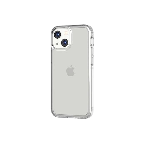 Tech21 Evo Clear iPhone 13 Mini用 - クリスタルクリアスマホケース 12フィートマルチドロッププロテクション