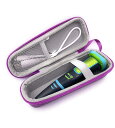 xcivi ハードキャリーEVAケース Leapfrog LeapStart Go System LeapReader Reading and Writing System Smartpen (パープル)