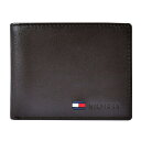 Tommy Hilfiger Men 039 s Leather Wallet - Bifold Trifold Hybrid Flip Pocket Extra Capacity Casual Slim Thin for Travel,Brown