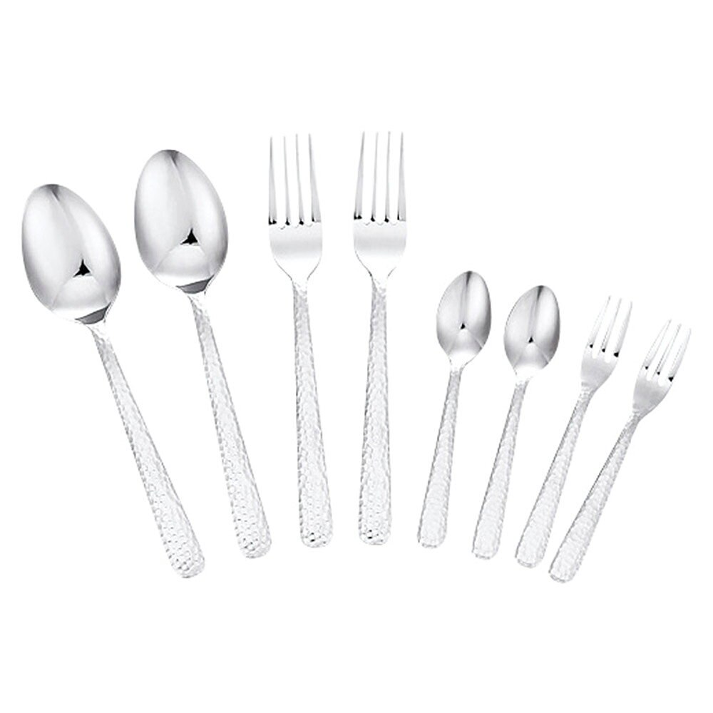 Rakuten - 燕匠一 鎚目カトラリー8点セット 170-412 K602-08618 カトラリーセット【送料無料】