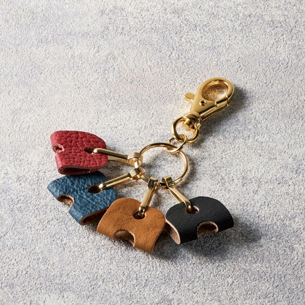 Rakuten - 良品工房 日本製 革使いキーホルダー J16-220 K602-15514 雑貨 小物【送料無料】