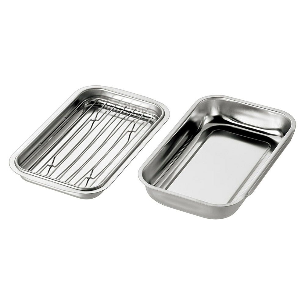 Rakuten - 燕熟の技 浅型バット&バット アミ付 RB-300 K603-04830 調理器具 キッチン雑貨【送料無料】
