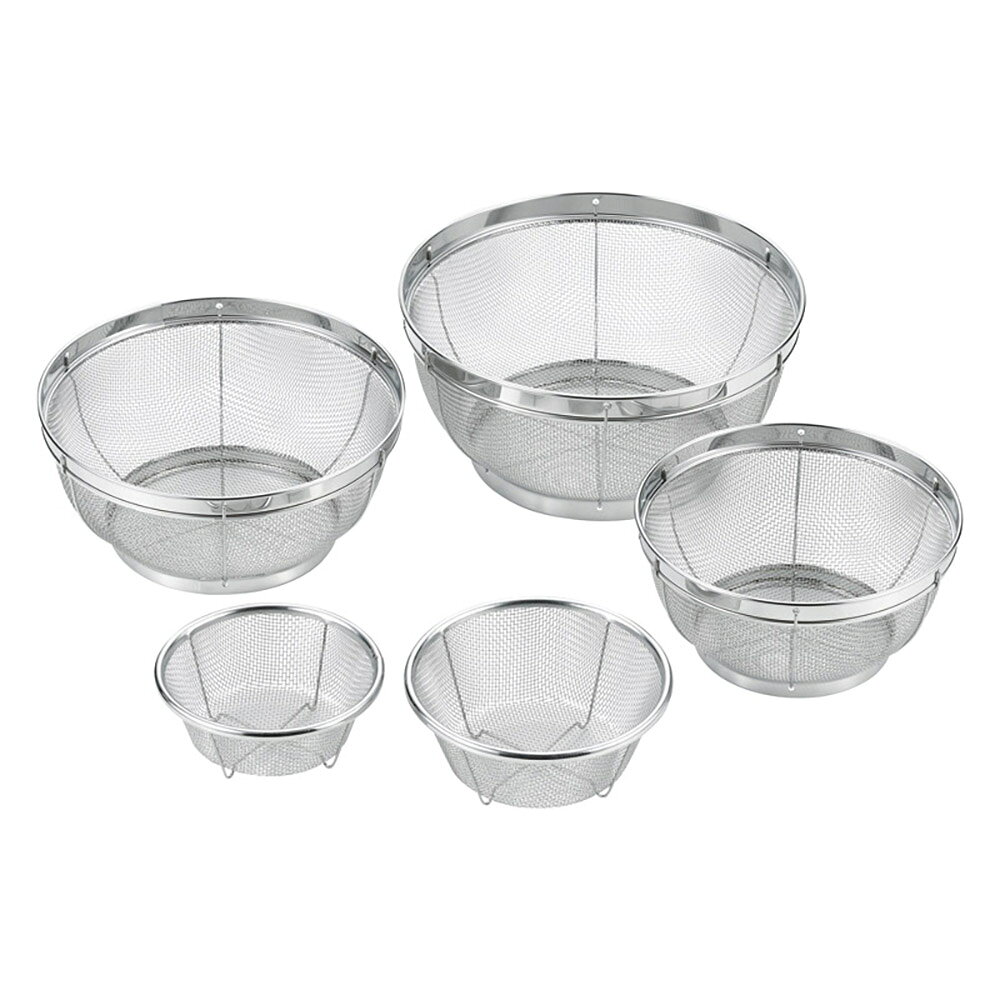 Rakuten - 郷技 ステンレスザル5pcsセット YJ3445 K603-05035 調理器具 ざる【送料無料】