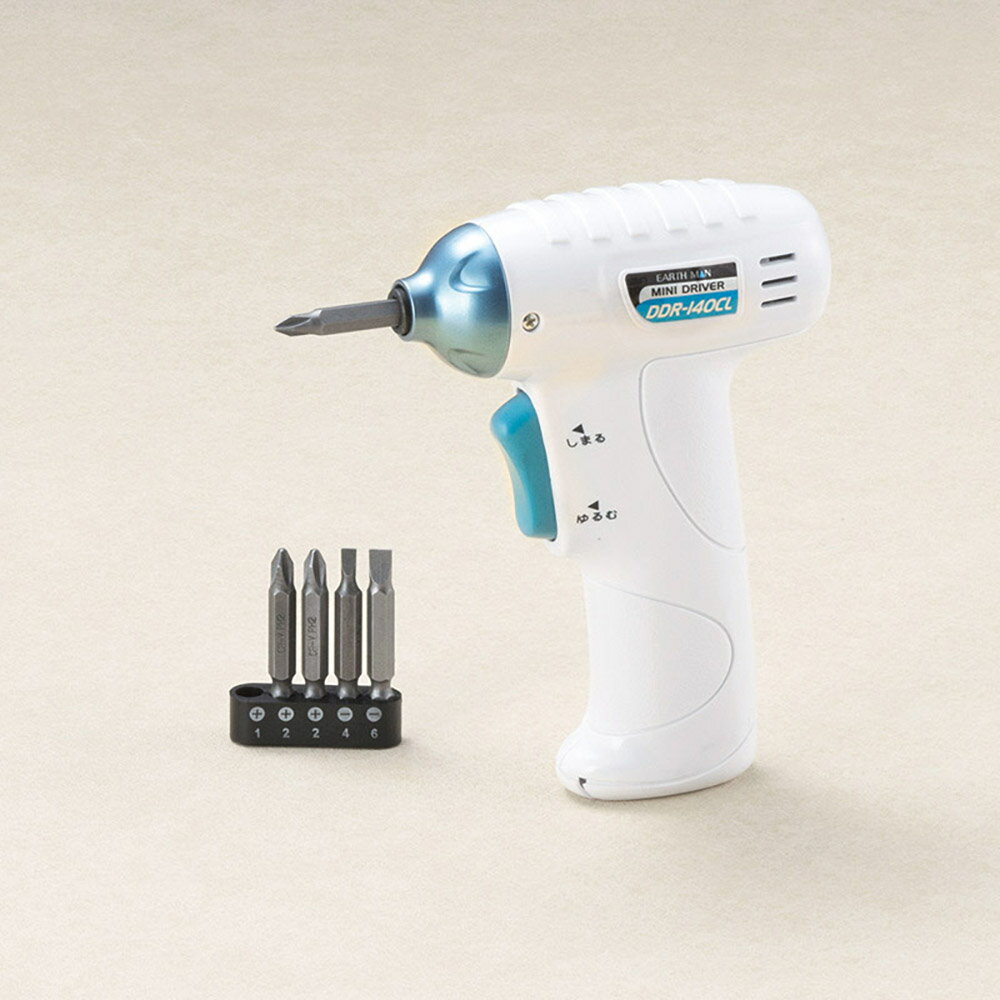 Rakuten - アースマン 乾電池式ミニドライバー 1400220 K603-13016 電動 ドライバー 工具【送料無料】