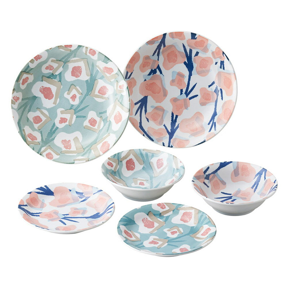 Rakuten - kanakono プティ 6Pホームセット TK137 K604-06819 食器【送料無料】