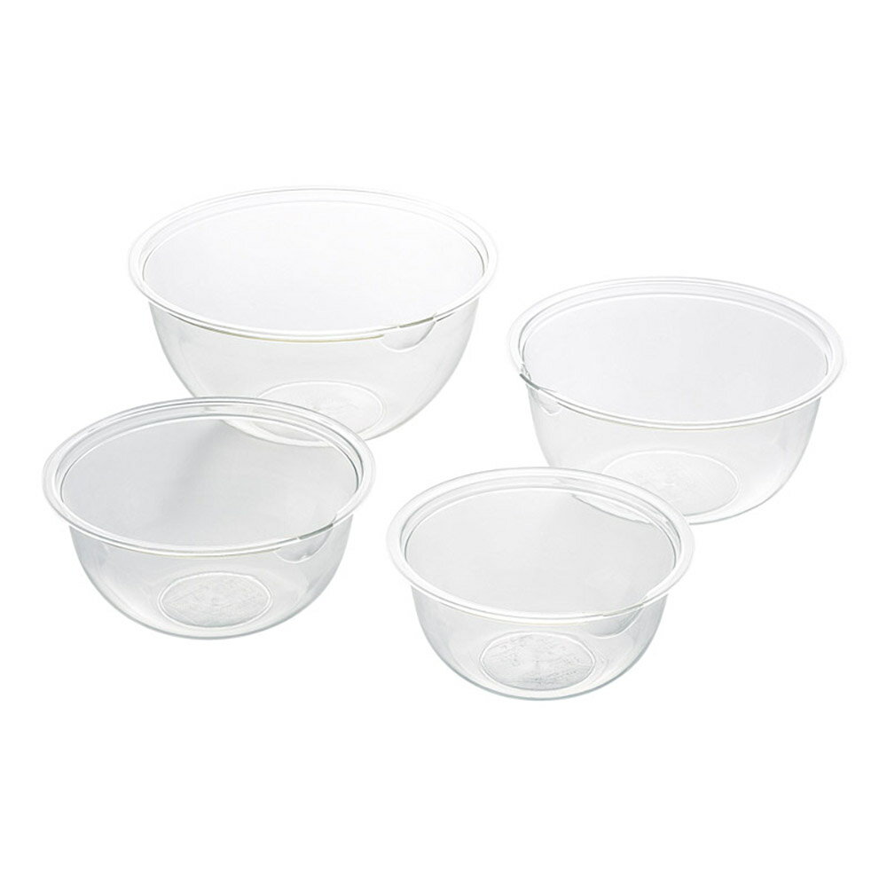 Rakuten - レンジボウル4ピース 4003056 K605-04034 調理器具 ボウル【送料無料】