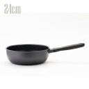 マイヤー ミッドナイト シェフズパン 24cm ブラック MNH-CP24 フライパン キッチン 調理器具【送料無料】【お届け日指定の時間指定は不可】