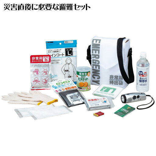 災害直後に必要な避難セット 5100 4305-014 防災グッズ 防災セット【送料無料】 災害直後に必要な避難セット 5100 4305-014 防災グッズ 防災セット【送料無料】