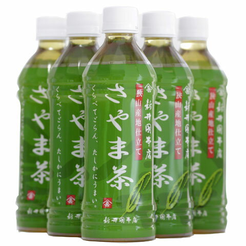 狭山茶 【全品P5倍】【送料無料】埼玉県特産品 狭山茶 ペットボトル500ml×24本 / さやま茶 持ち運びに便利 お取り寄せ 通販 プレゼント ギフト 父の日 おすすめ /