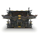 【パンダ対象】黒檀入母屋三社【送料無料】 常温 / お取り寄せ 通販 お土産 お祝い プレゼント ギフト おすすめ /
