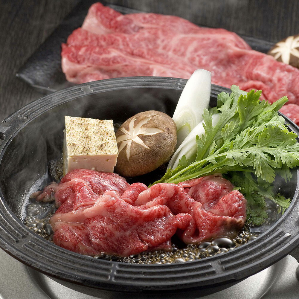 三重 松阪牛 すきやき モモバラ 500g 【送料無料】 / 牛肉 お取り寄せ 通販 お土産 お祝い ...