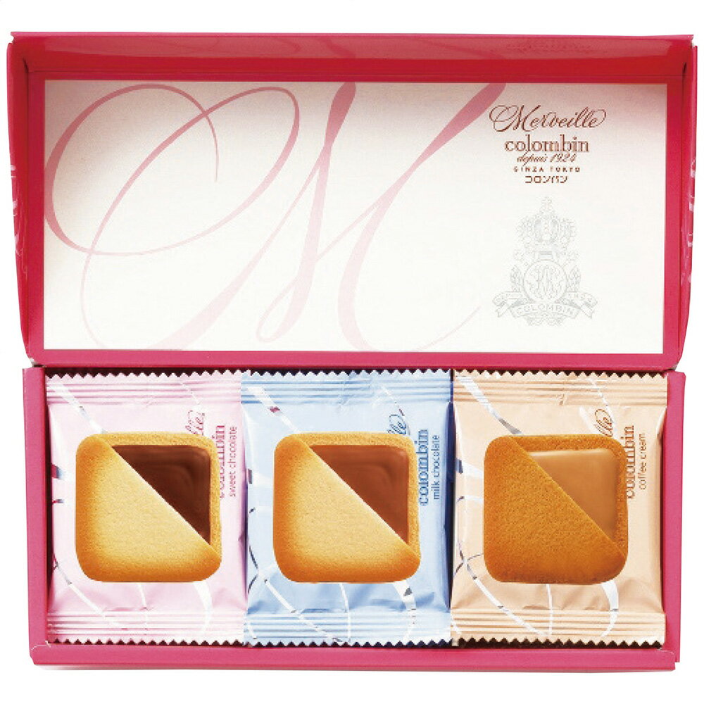 銀座コロンバン東京 メルヴェイユ(チョコサンドクッキー)15枚入 2209-054【送料無料】【お届け不可地域：北海道・沖縄・離島】 / お取り寄せ 通販 プレゼント ギフト お中元 おすすめ /のサムネイル